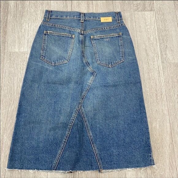 New CQY vintage denim skirt - Picture 1 of 3